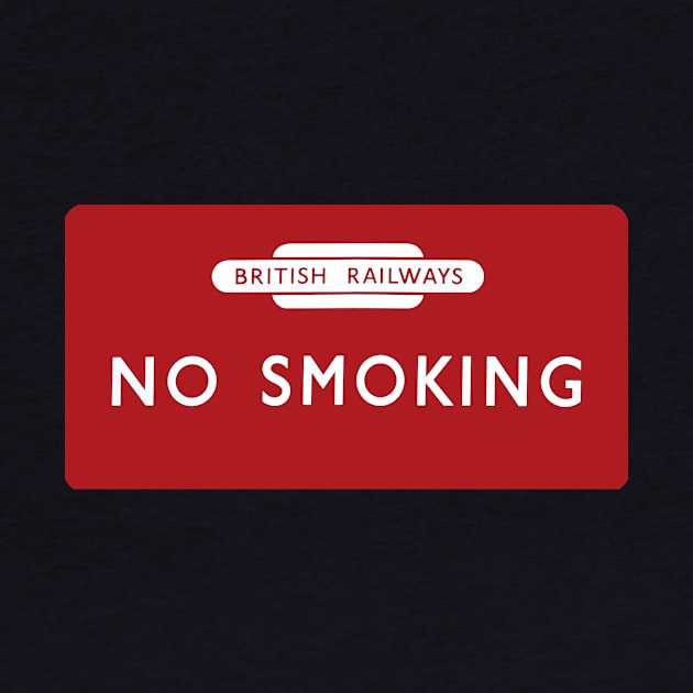 British Railways No Smoking sign by Random Railways